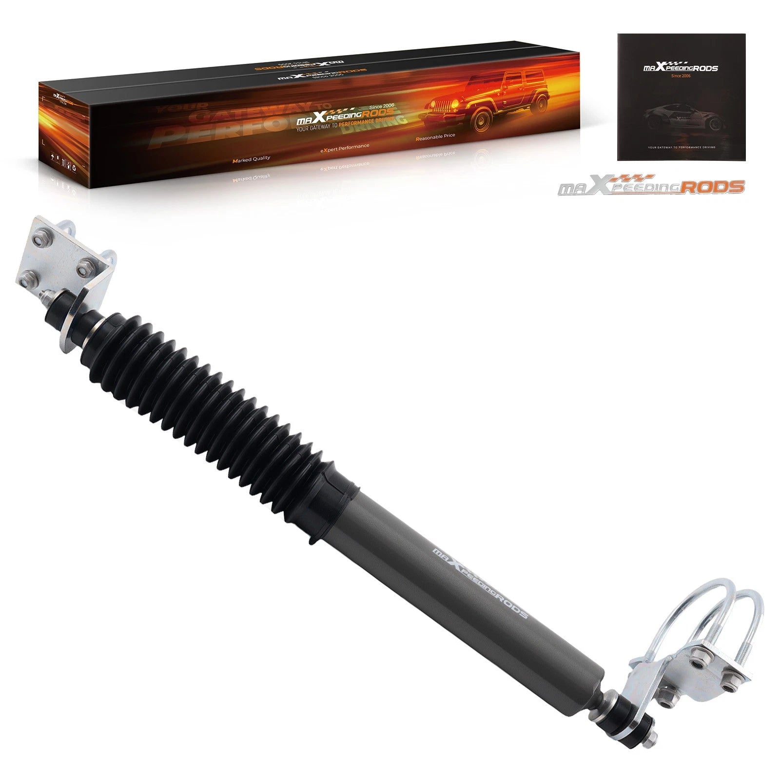 Front Steering Damper for Ford F-350 4WD (1986–1997) | Mono Axle