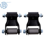 Set of 2 Rear Leaf Spring Hanger Brackets for Dodge Dakota (1997–2004) 722-216 722-020