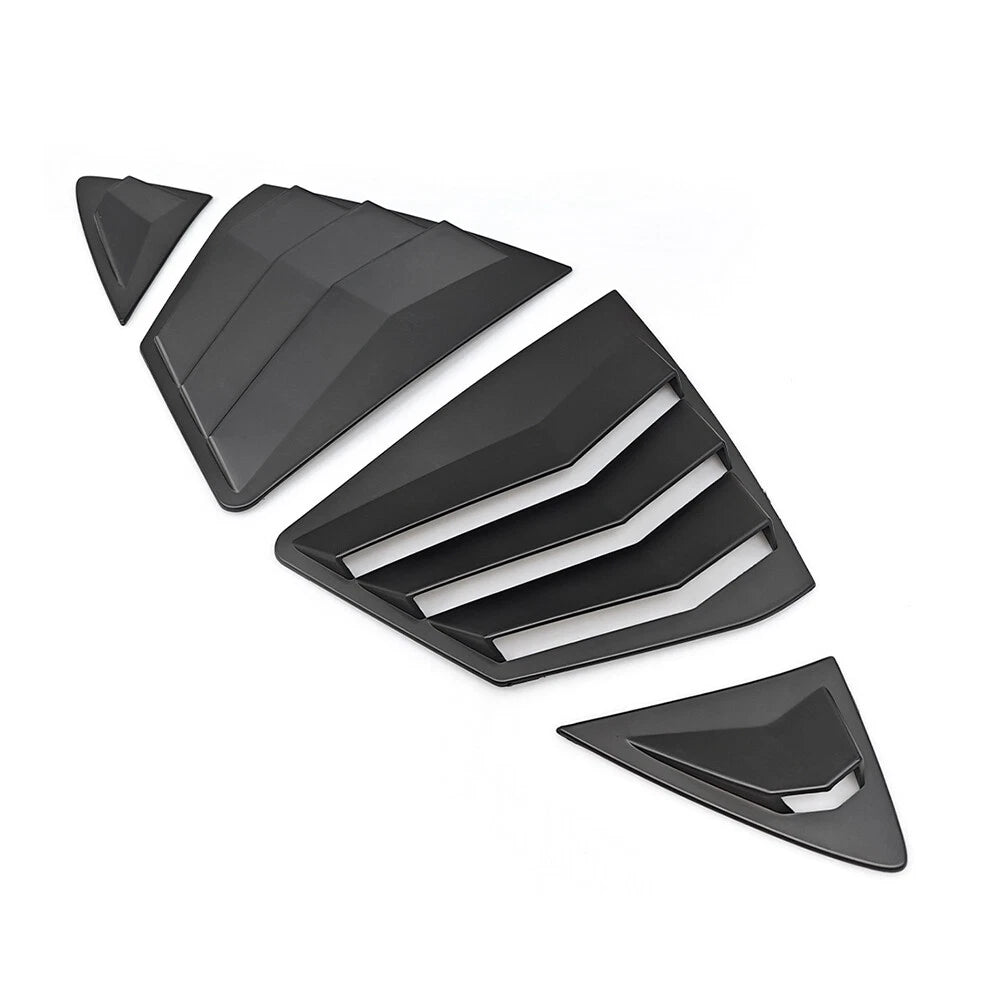 Matte Black Rear Window Vent Louver Cover for Toyota Camry (2025+)