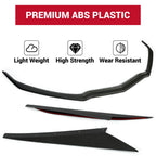 Front Bumper Lip & Side Skirt Rocker Panel for Corvette C8 Z51 (2020-2024)