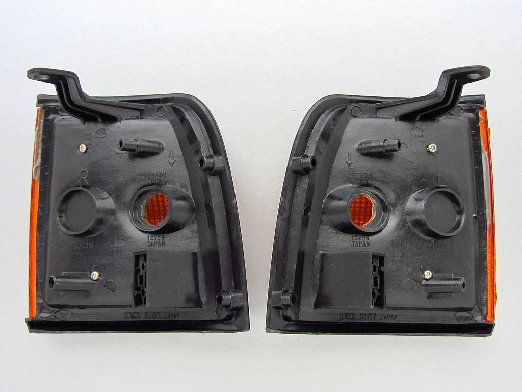 Isuzu TF TFR Holden Rodeo Corner Lights - Black Orange (1997-2003)