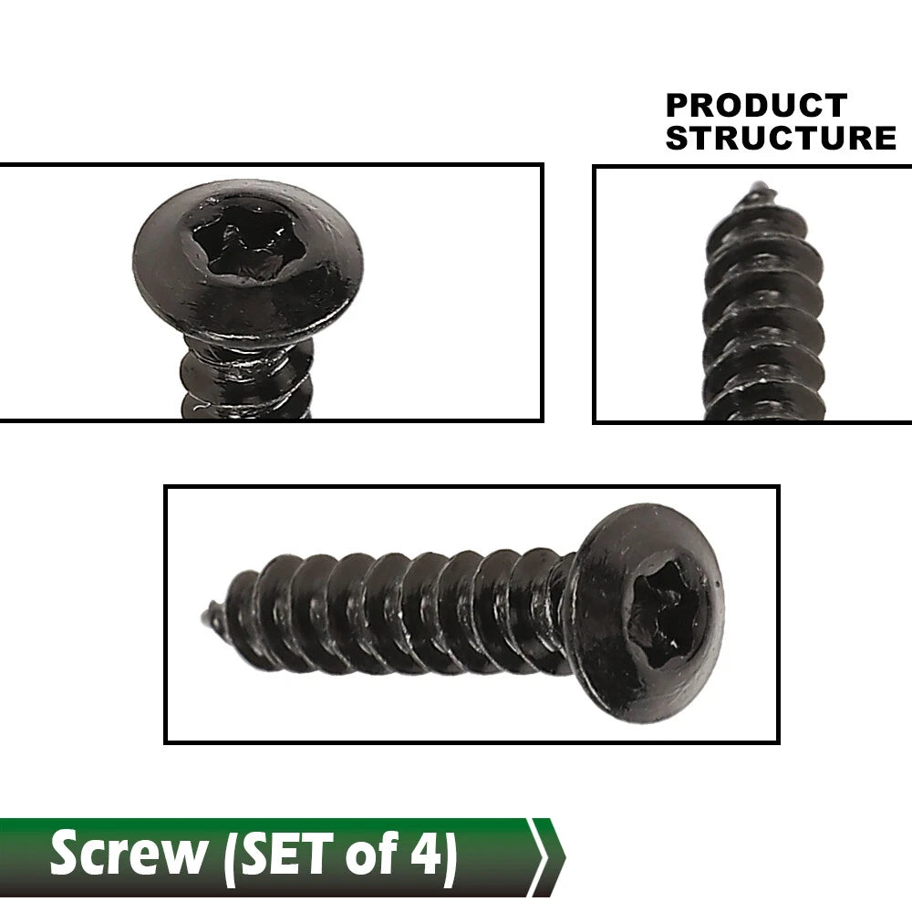 Set of 4 Tail Light Lens Upper to Bumper Screws for C6 Corvette (2005–2013)