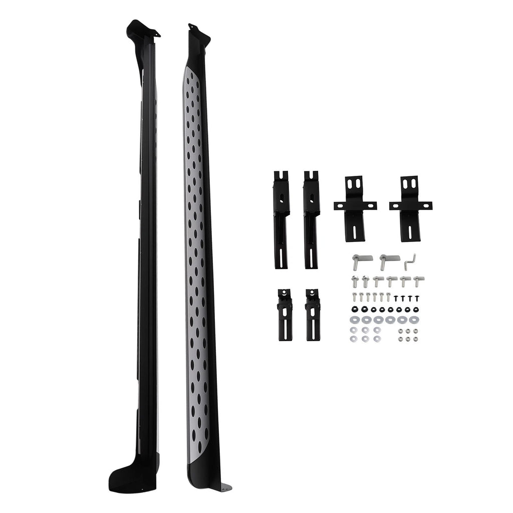 Heavy Duty Side Steps for Lexus RX RX350 RX450h F Sport (2016–2022) Aluminum Black
