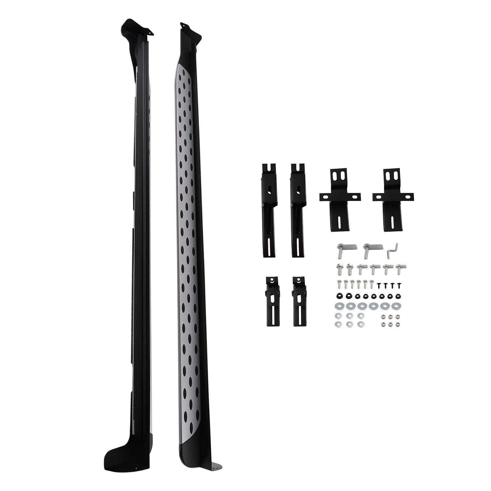 Heavy Duty Side Steps for Lexus RX RX350 RX450h F Sport (2016–2022) Aluminum Black