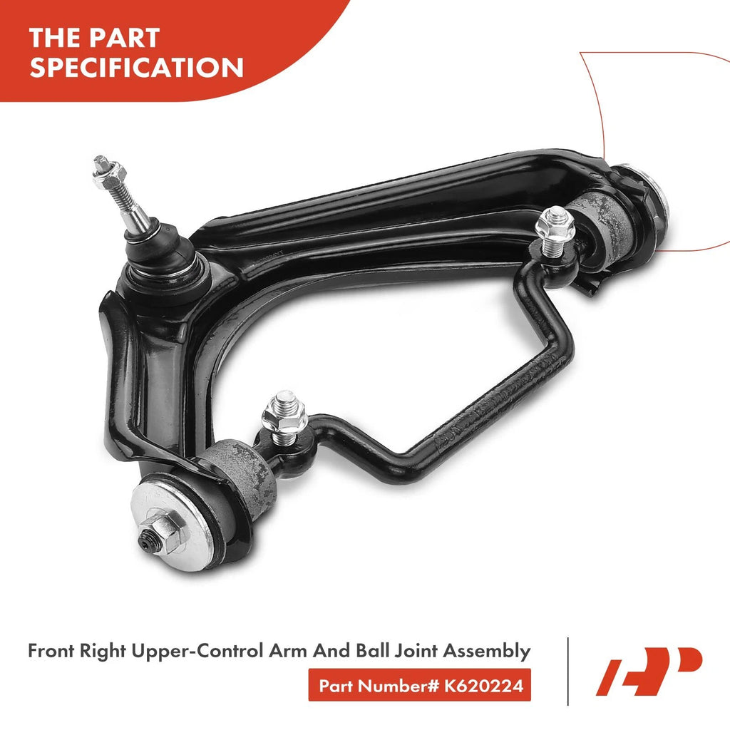Set of 8 Front Control Arm Ball Joints and Tie Rods for Ford Explorer (2002–2010)
