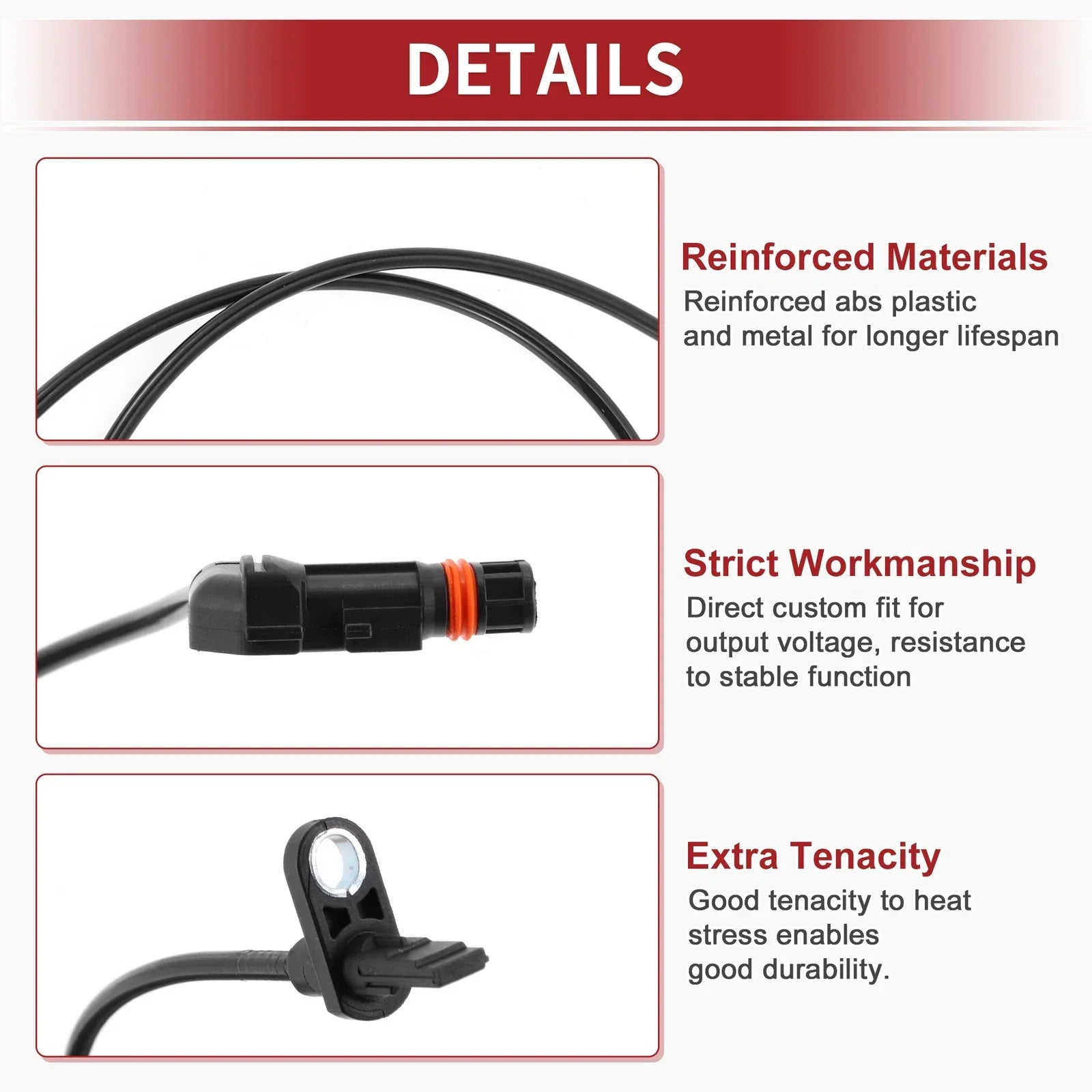 ABS Wheel Speed Sensor for Mercedes-Benz E550 (2014-2016)