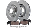 Front Brake Pad and Rotor Kit for Mazda CX-9 (2016–2019) ZG445RS