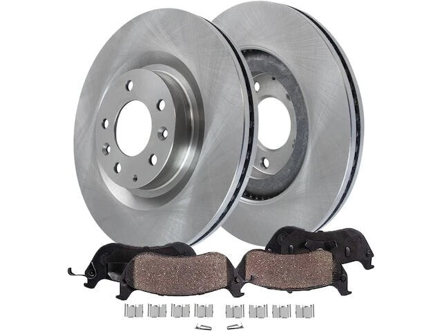Front Brake Pad and Rotor Kit for Mazda CX-9 (2016–2019) ZG445RS