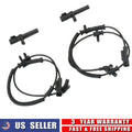 Set of 4 ABS Wheel Speed Sensors for Dodge RAM 1500 Pickup (2009–2012)