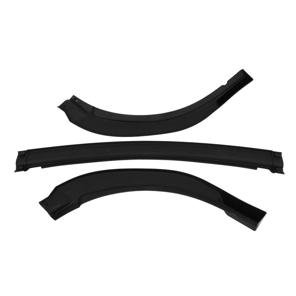 Matte Black Front Bumper Lip Spoiler for Toyota Corolla (2017-2019)