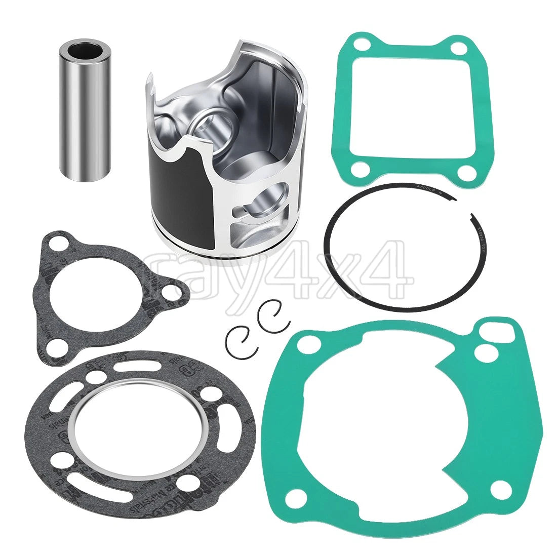 Top End Rebuild Kit Piston Ring & Engine Gasket for Honda CR80R (1986–1991)