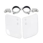 Clear Motorcycle Front Wind Fork Air Deflector for Honda Kawasaki Yamaha
