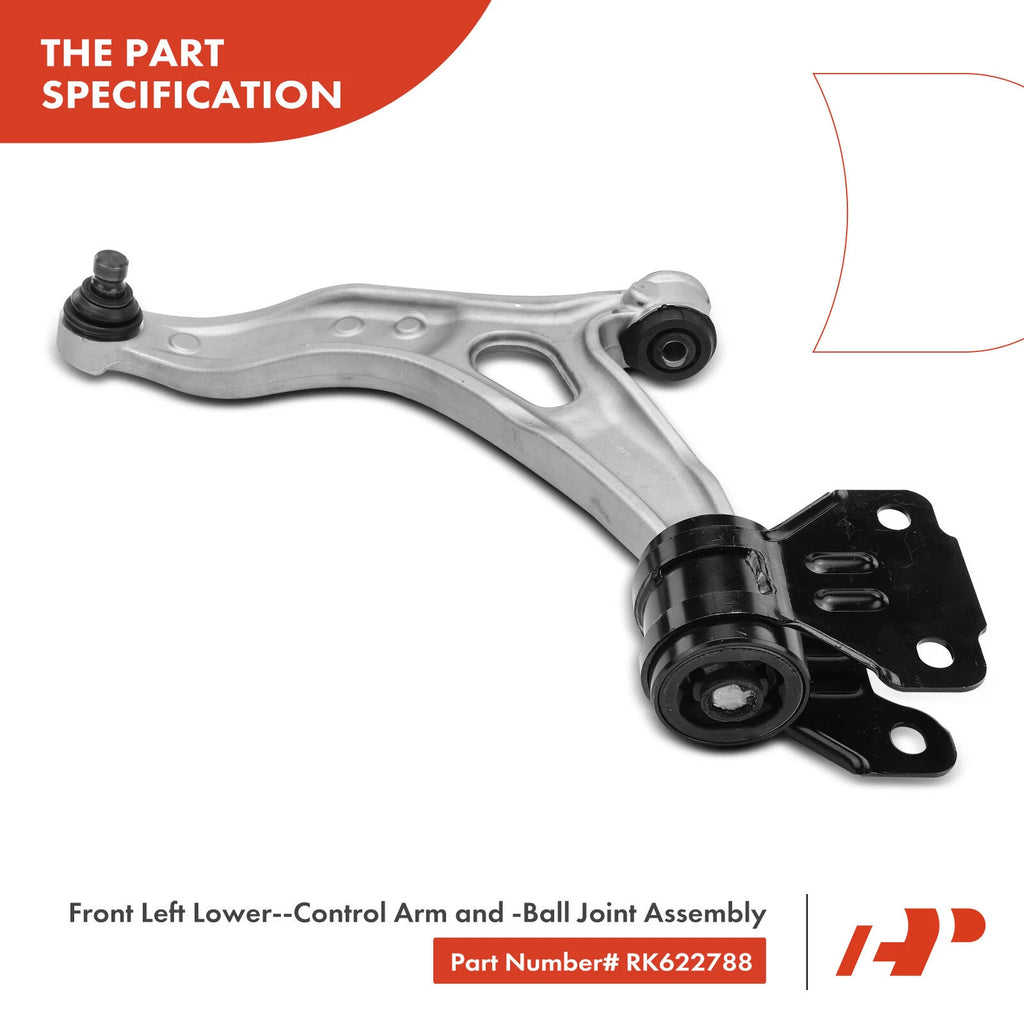 Front Left Lower Control Arm Ball Joint for Ford Focus (2012-2018)