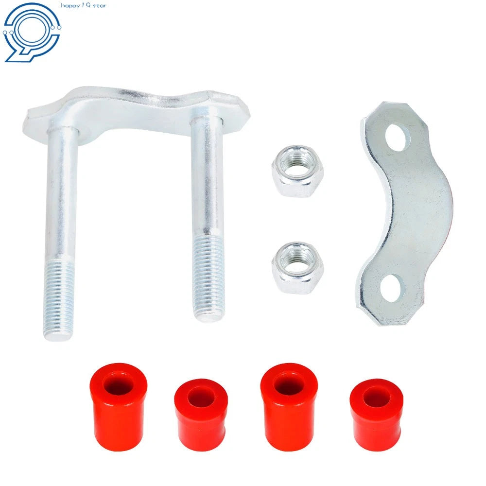 2X Rear Leaf Spring Polyurethane Shackle Kit for Chevy Belair 150 210 (1956-1957)