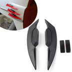 Fairing Winglets Side Siler Deflector Air Wing Kit Universal Pair Black