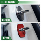 Set of 4 Door Latch Lock Cover Protectors for Mercedes-Benz AMG GLC 