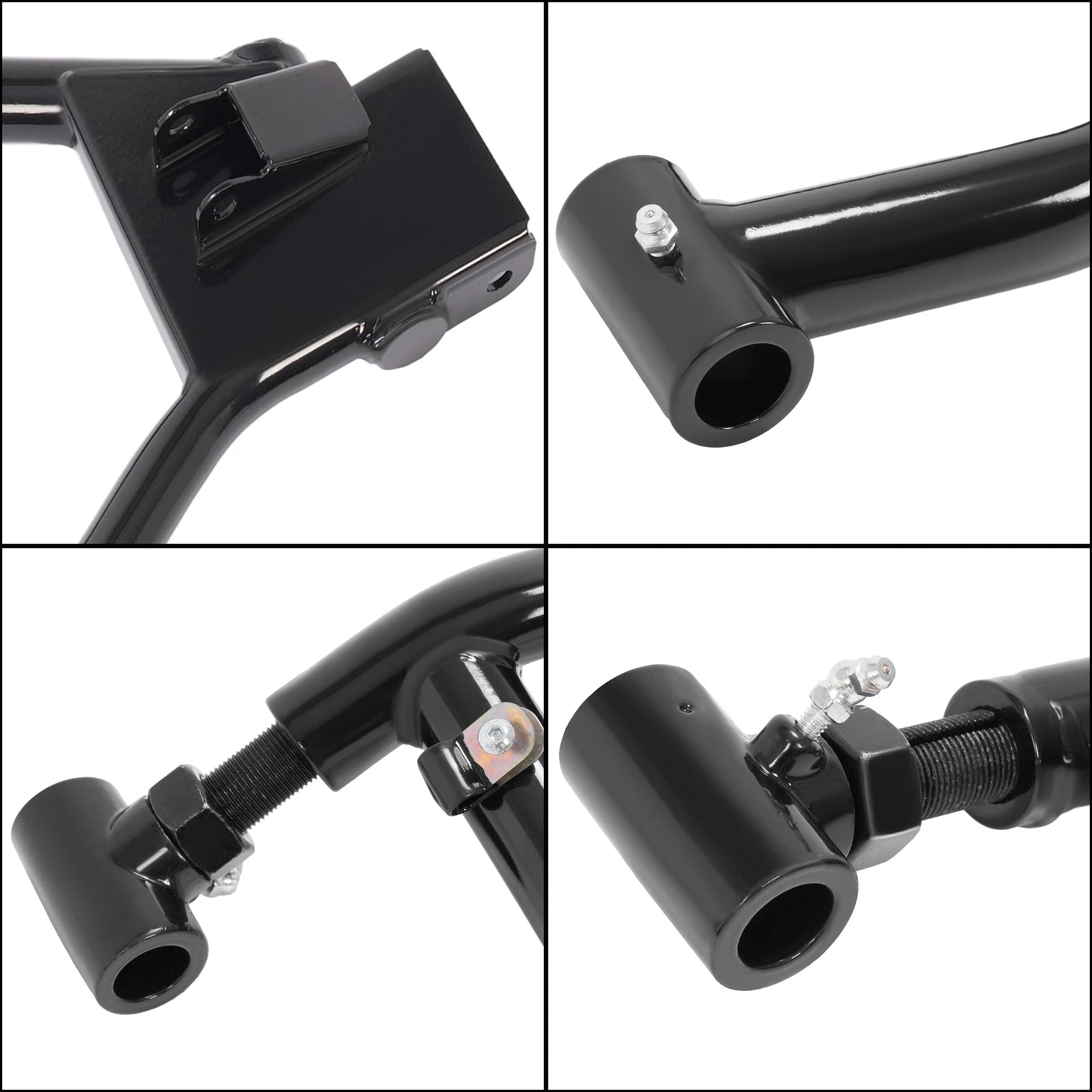 4PCS Black Screw-On Control A Arm for Polaris Ranger XP 800/900 Diesel (2010–2014)