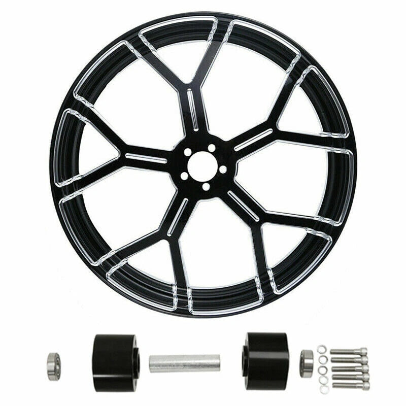 21" Front Wheel Rim & Dual Disc Hub for Harley Street Road Glide (1997–2021)