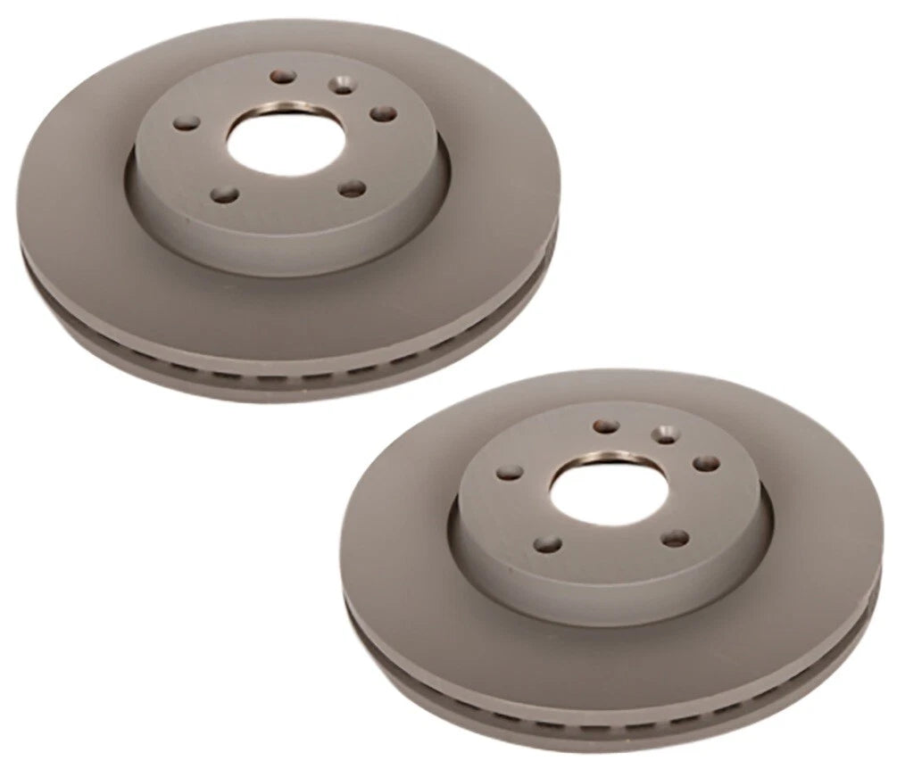 Set of 2 Front Disc Brake Rotors 276mm ACDelco GM OE for Chevy Cruze (2011–2016)
