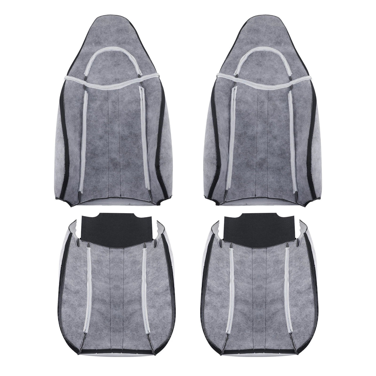 Seat Covers for Chevy Express 1500 2500 3500 4500 (Dark Gray)