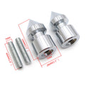 Chrome Swingarm Spool 8mm Thread for Ducati 999 R S (2005–2006) / Honda CBR1000RR (2004–2011)