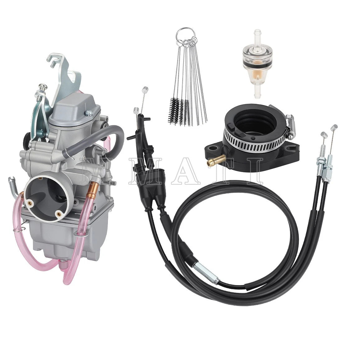 Carburetor Intake Boot & Throttle Cable for Yamaha TTR-230 (2005–2024)