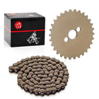 Camshaft Sprocket 30T & Cam Timing Chain 90L for Honda CRF100F