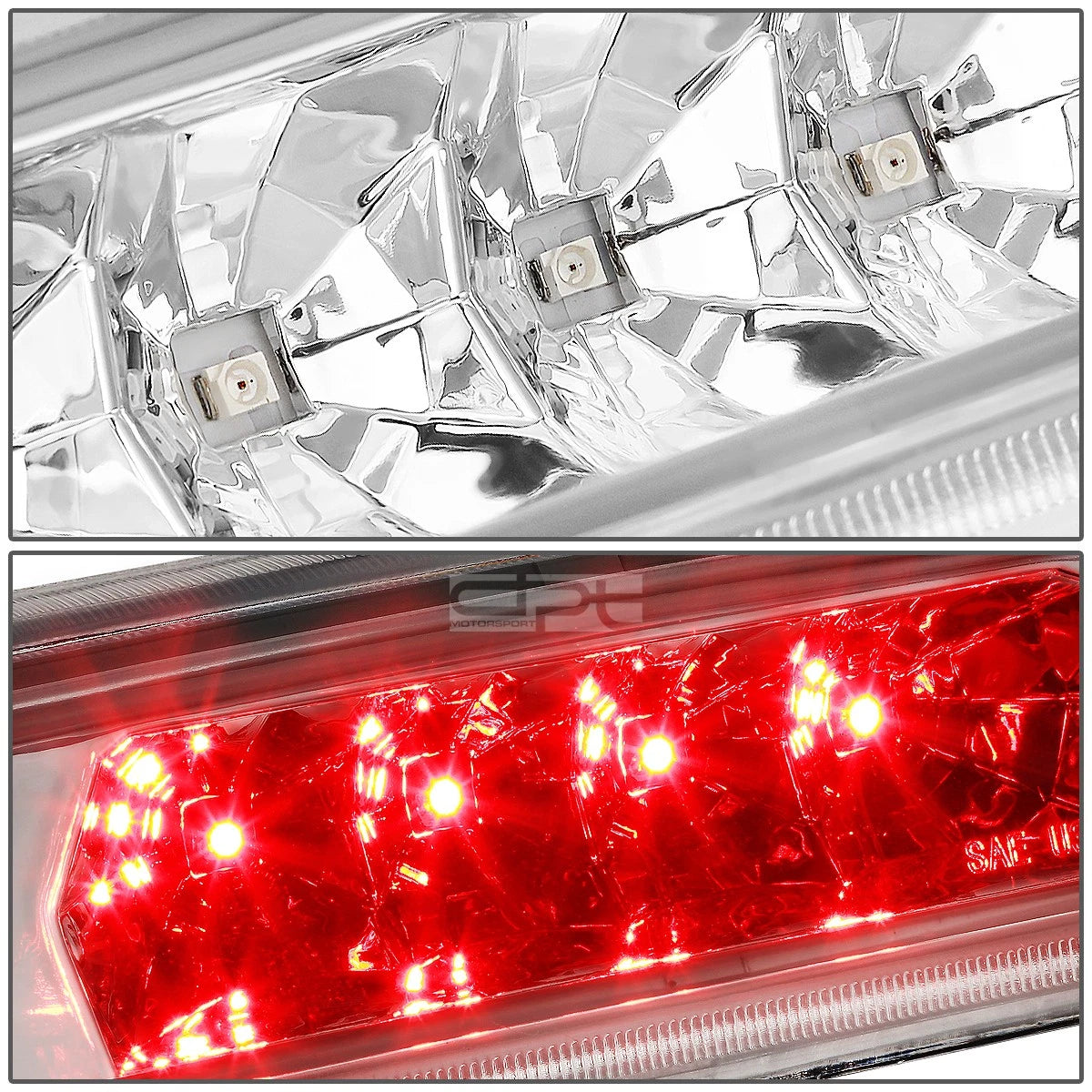 Chrome Housing LED Tail Light for Jeep Cherokee (1997–2001)