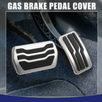 Set of 2 Accelerator and Brake Pedal Covers for Ford Escape (2001–2022)