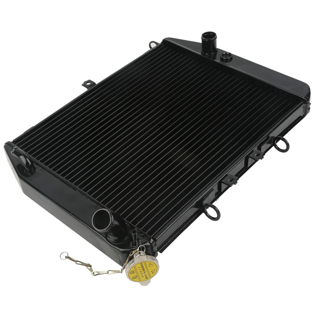 Black Aluminium Engine Radiator Cooler for Kawasaki Ninja ZX12R (2000–2001)