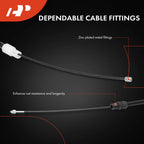 Rear Left Parking Brake Cable for GMC Sierra 1500, Silverado