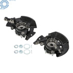 Pair Front Steering Knuckles & Wheel Hub Bearings for Hyundai Sonata (2011-2013)