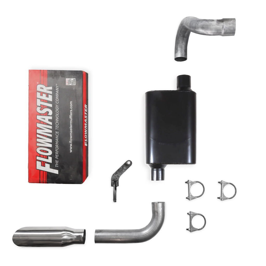 Flowmaster Super 44 Single Exhaust Kit for Jeep Wrangler (2018–2025)