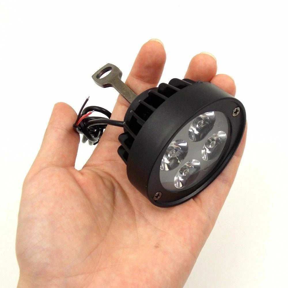 4 LED Motorcycle Mirror Mount Fog Spot Light for Honda