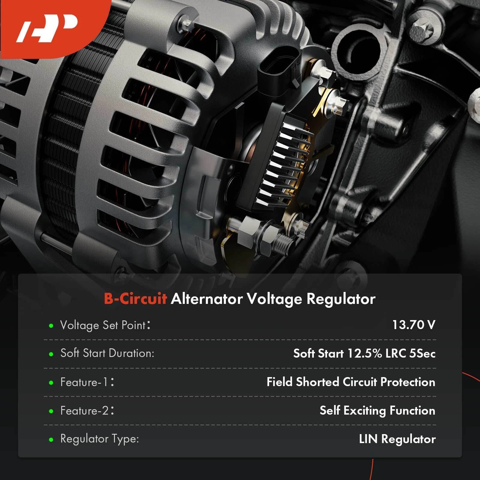 Alternator Regulator for Toyota RAV4 (2018–2018)