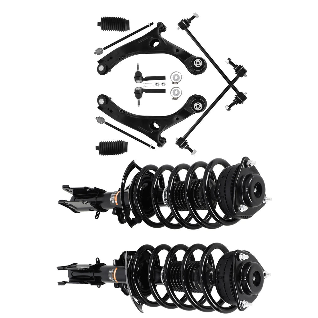 Front Struts w/Control Arms & Sway Bars for Dodge Grand Caravan (2011–2018)