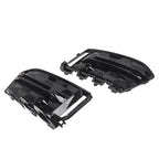 2X Front Lower Fog Light Frame Cover Glossy Black for Audi A6 C8 S6 (2023–2025)