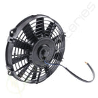 9" Slim Plastic Radiator Cooling Fan Mount Kit for Universal Applications (12V)