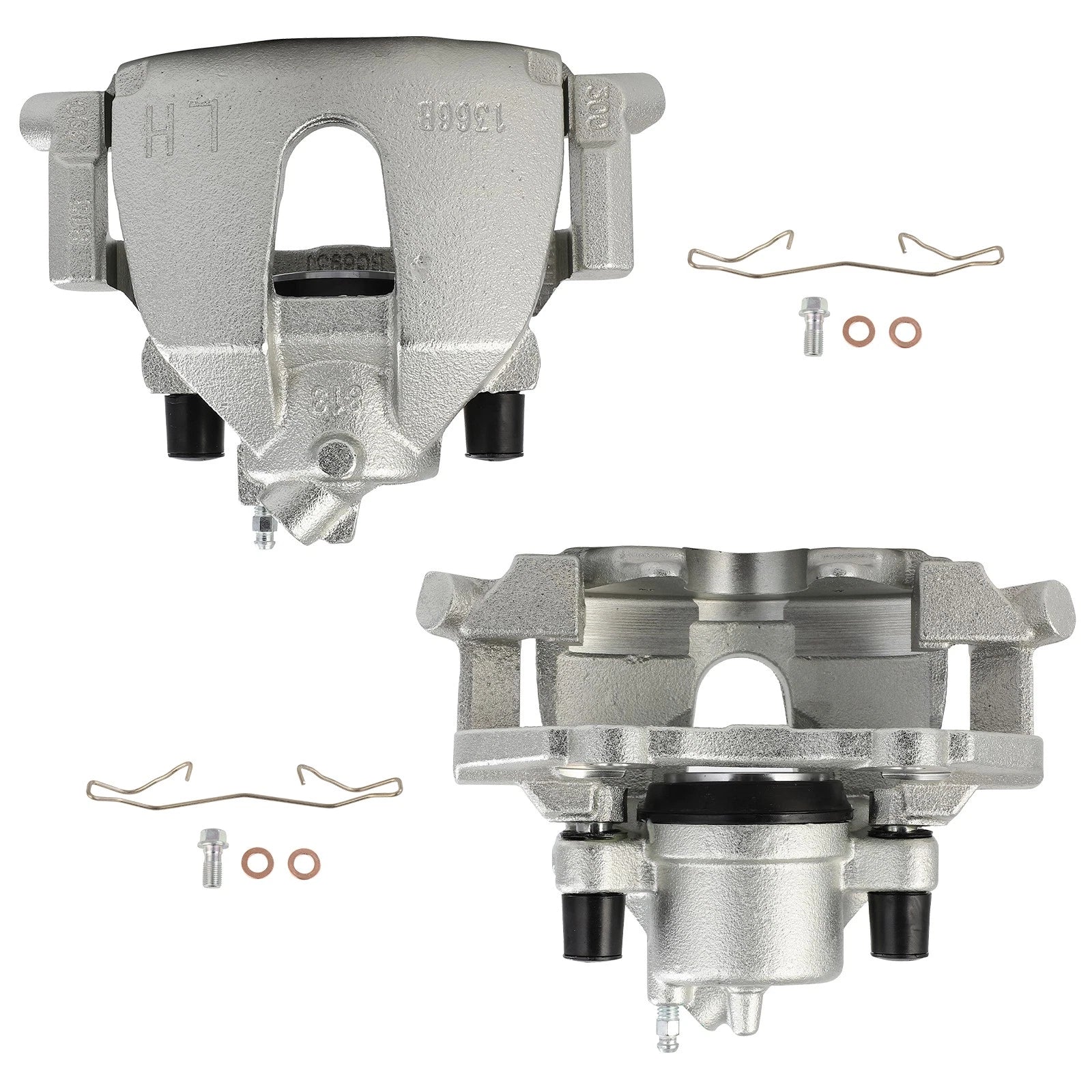 Set of 2 Front Brake Calipers for Mazda 3, Mazda 5 (2005–2007)
