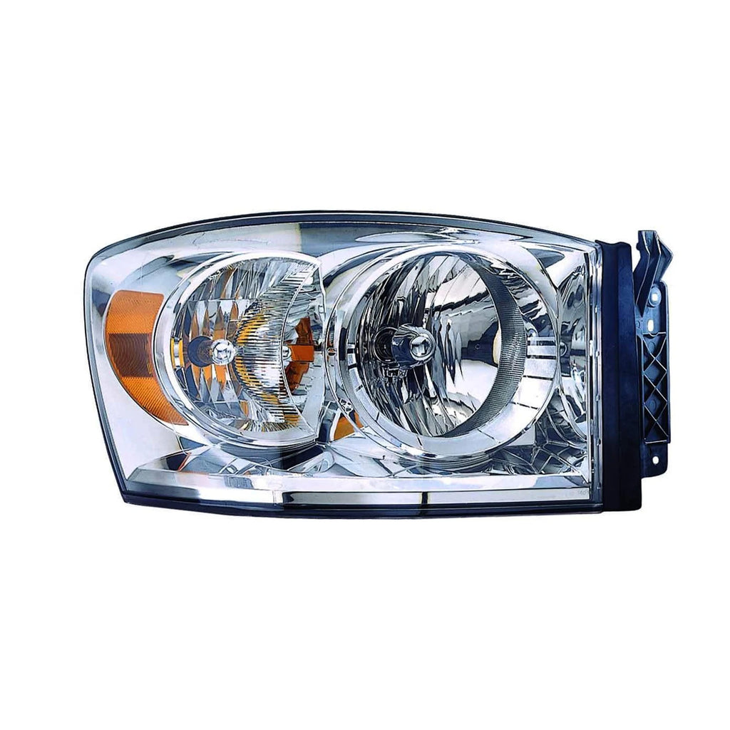 Replacement Passemger Side Headlight Assembly w/o Lower Amber Reflector