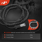 2X Disc Brake Pad Wear Sensor for BMW Z4 (2011-2016)