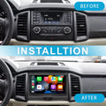 Dash Kit for Ford Ranger (2016–2020) Quad Core, Built-In Map, WiFi, OBD2