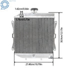 Radiator for Honda TRX 420 Rancher 2007–2014, Foreman 420 2012–2013