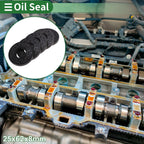 Set of 5 Oil Seals NBR Rubber 25x62x8mm for Various Models 
