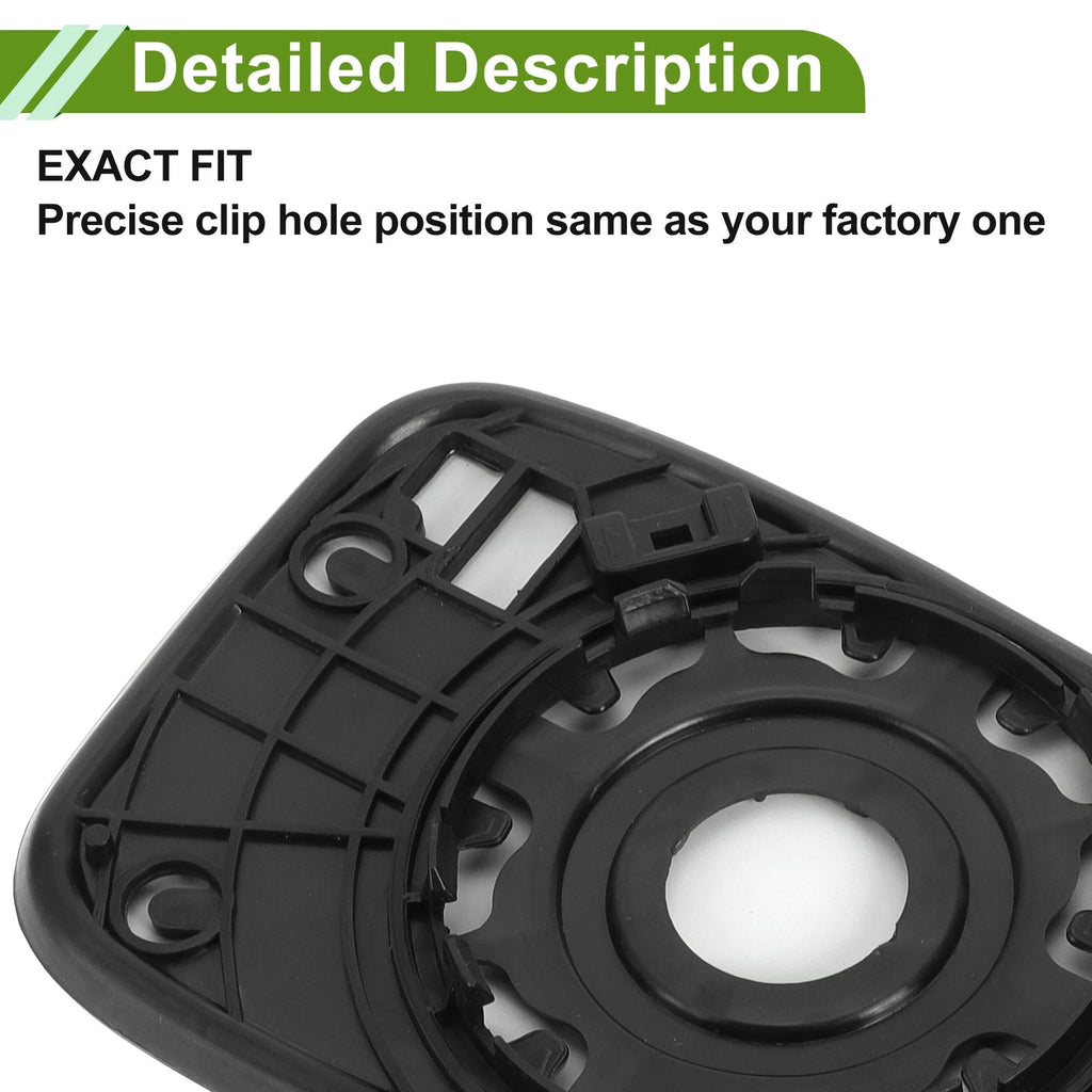 Left Side Mirror Glass Replacement for Hyundai Sonata (2011–2014)