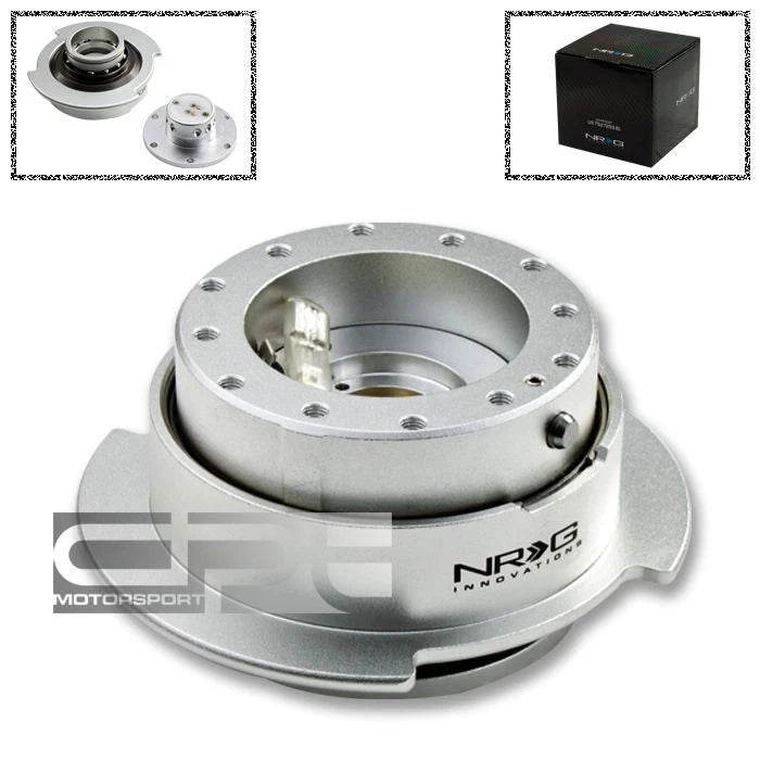 NRG 6-Hole Steering Wheel Quick Release Hub Adapter Kit for Universal (Gen 2.5) SRK-250SL