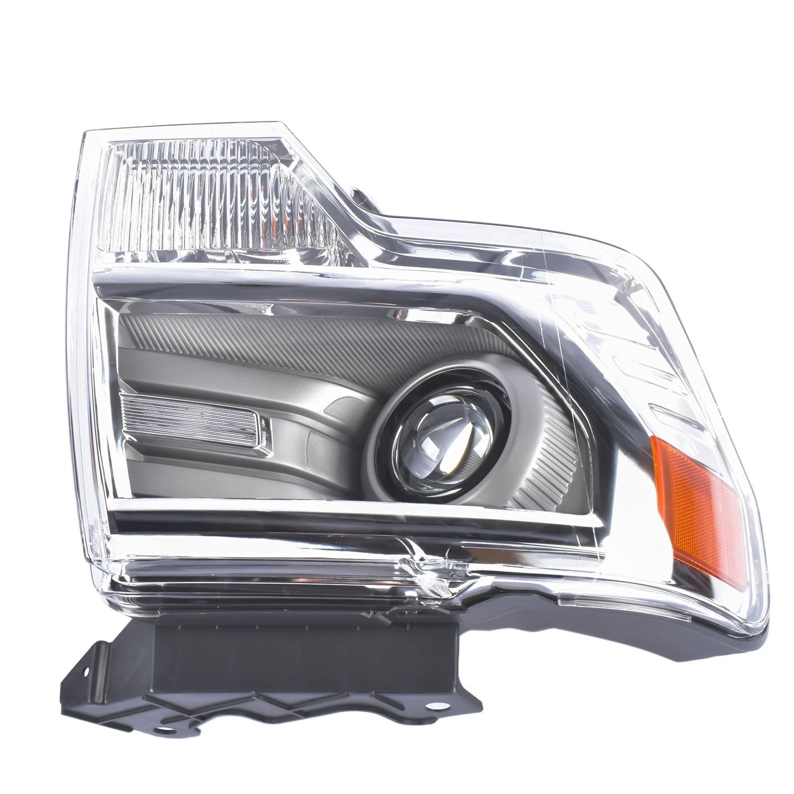 Right Headlight HID Xenon Chrome Projector for F150 (2013–2014)