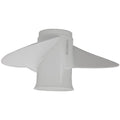 RH Propeller 11 3/8"x12" for Yamaha 25-70HP Outboard (69W-45952-00-00)