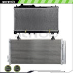 Radiator and A/C Condenser for Subaru Impreza XV Crosstrek (2008–2016)