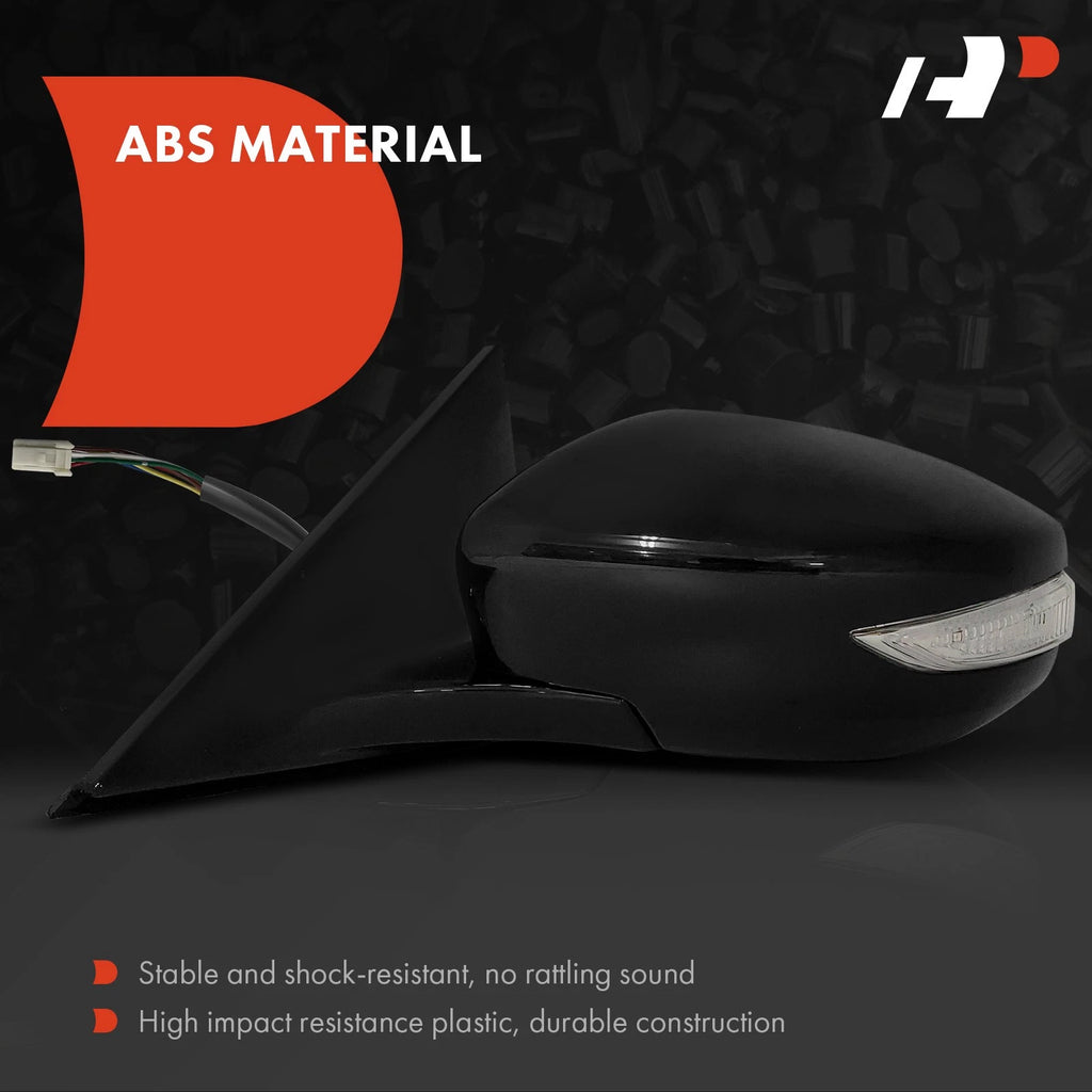 Driver Power Mirror for Nissan Maxima (2016–2023) - Heated, Manual Fold, Signal